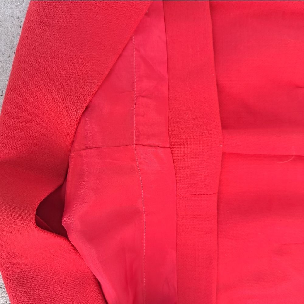 Dana Buchman Red Pencil Skirt - Picture 4 of 4